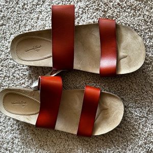 Brown sandals